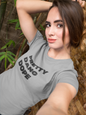 Women's Pretty Dang Dope Grey T-Shirt