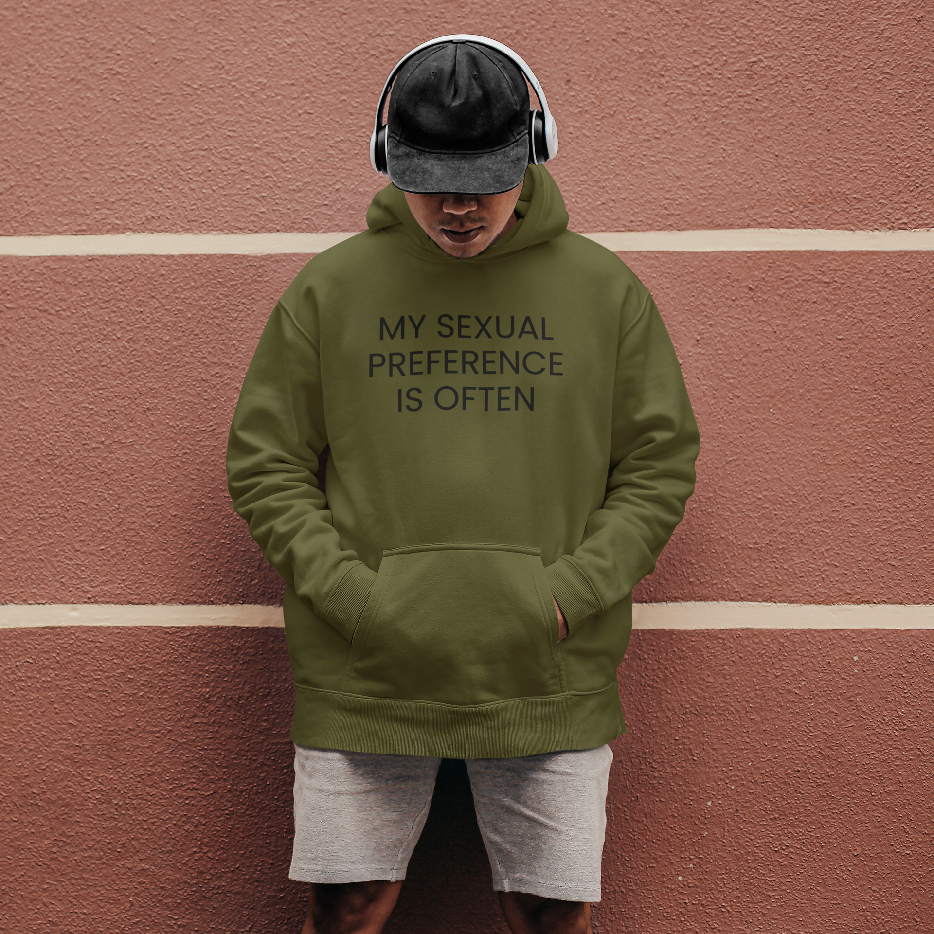 Men's My Sexual Preference Is Often Green T-Shirt