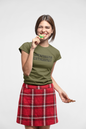 Women's Shenanigan Enthusiast Green T-Shirt