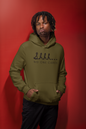 Men's Shhh... No One Cares Green Hoodie