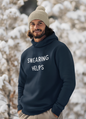 Men's Swearing Helps Blue Hoodie