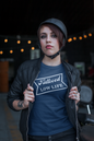 Women's Tattooed Low Life Blue T-Shirt