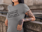 Women's Tattooed Low Life Grey T-Shirt