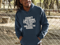 Men's I Don't Like Being Told What To Do Unless I'm Naked Blue Hoodie