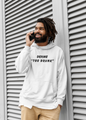 Men's Define Too Drunk White Hoodie