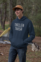 Men's Trailer Trash Blue Hoodie