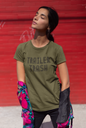 Women's Trailer Trash Green T-Shirt