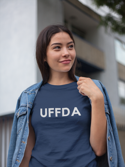 Women's Uffda Blue T-Shirt