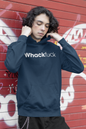 Men's Whack Fuck Blue Hoodie