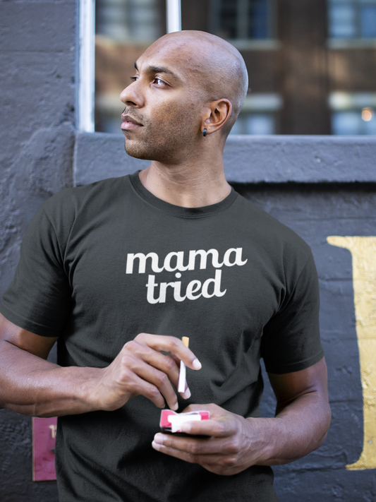 Men's Mama Tried Black T-Shirt